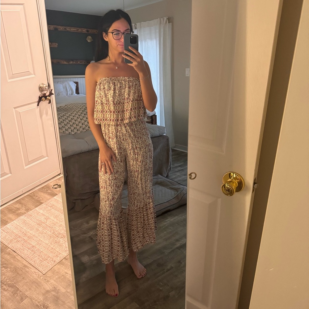 Strapless Romper